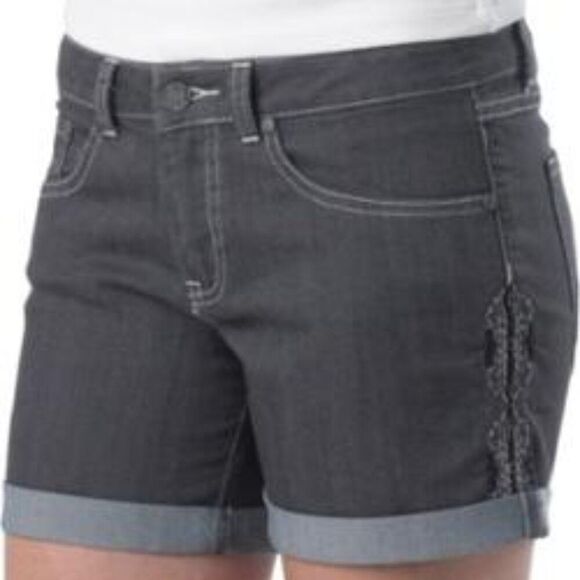 prAna Kara Denim Shorts Size 6 - Picture 1 of 10